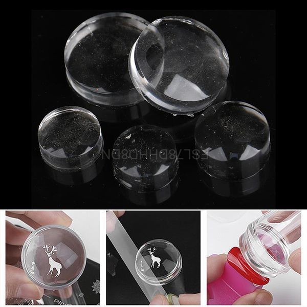 nail art equipment 5pcs seal stamp template replacement transfer stamper silicone refill head, Silver
nail art equipment 5pcs seal stamp template replacement transfer stamper silicone refill head, Silver