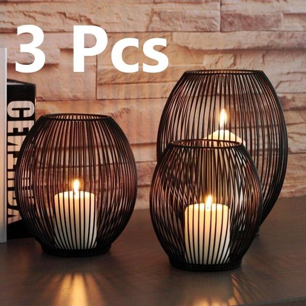 candle holders 3 pcs/set iron holder hollow vintage lanterns table living room candlestick wedding jar warm home decor lighting
candle holders 3 pcs/set iron holder hollow vintage lanterns table living room candlestick wedding jar warm home decor lighting