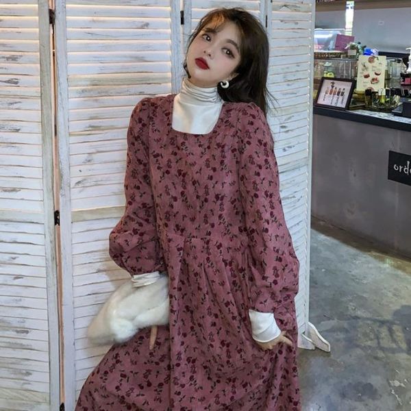 korean square collar open collarbone print dress high waist hip a line vestido conduory autumn spring new ropa midi dresses, Black;gray
korean square collar open collarbone print dress high waist hip a line vestido conduory autumn spring new ropa midi dresses, Black;gray