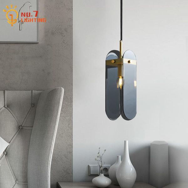 pendant lamps modern luxury gray glass copper light led e14 designer hanging lamp home decor bedside bedroom study living room kitchen
pendant lamps modern luxury gray glass copper light led e14 designer hanging lamp home decor bedside bedroom study living room kitchen