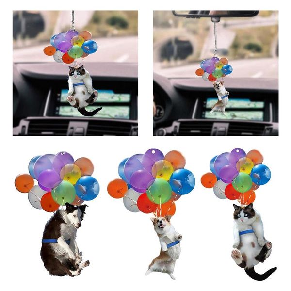 decorative objects & figurines handmade car charm rear mirror hanging ornament with colorful balloons interior decor window
decorative objects & figurines handmade car charm rear mirror hanging ornament with colorful balloons interior decor window