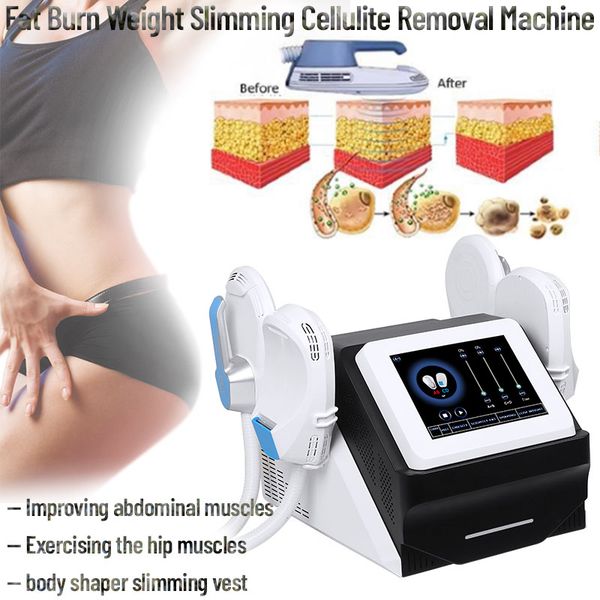 4 handles latest emslim hi-emt body slimming sculpting machine ems electromagnetic muscle stimulation fat burning beauty equipment
4 handles latest emslim hi-emt body slimming sculpting machine ems electromagnetic muscle stimulation fat burning beauty equipment