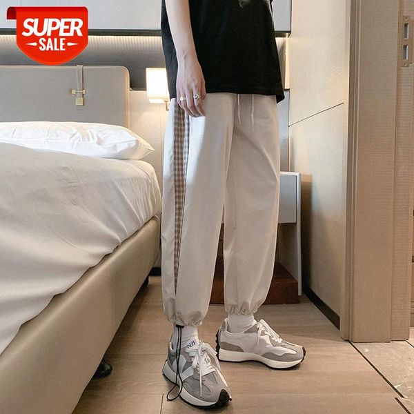 yemi fashion | plaid stitching casual pants men's tie-fit sports hong kong style student ninth #cr1w, Black
yemi fashion | plaid stitching casual pants men's tie-fit sports hong kong style student ninth #cr1w, Black