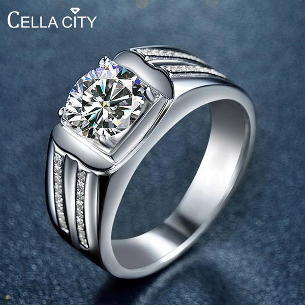 cluster rings cellaciity 925 sterling silver for men with zircon gemstones wedding party wholesale gift open adjust size, Golden;silver
cluster rings cellaciity 925 sterling silver for men with zircon gemstones wedding party wholesale gift open adjust size, Golden;silver