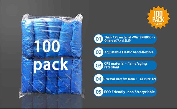 slip boot covers non disposable waterproof cpe shoe thick plastic shoe cover booties universal size blue color
slip boot covers non disposable waterproof cpe shoe thick plastic shoe cover booties universal size blue color