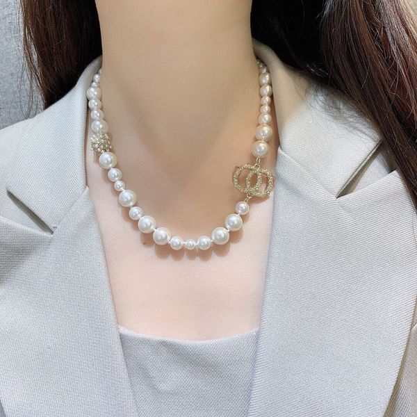 design necklace womensmall fragrant pearl simple and generous diamond necklace fragrant family temperament fashion net red wit, Silver
design necklace womensmall fragrant pearl simple and generous diamond necklace fragrant family temperament fashion net red wit, Silver