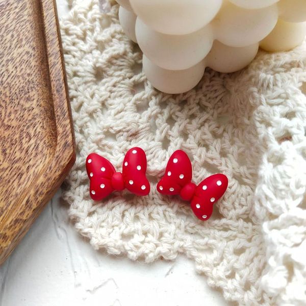 stud red bowknot cute earrings 2021 cartoon fashion accessories for women resin charm jewelry wedding lovely birthday gifts, Golden;silver
stud red bowknot cute earrings 2021 cartoon fashion accessories for women resin charm jewelry wedding lovely birthday gifts, Golden;silver