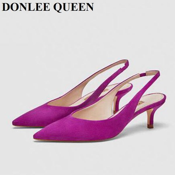 2020 fashion slingback sandals women med heel pumps shoes women elegant kitten heel mule pointed toe female office shoes zapatos, Black
2020 fashion slingback sandals women med heel pumps shoes women elegant kitten heel mule pointed toe female office shoes zapatos, Black