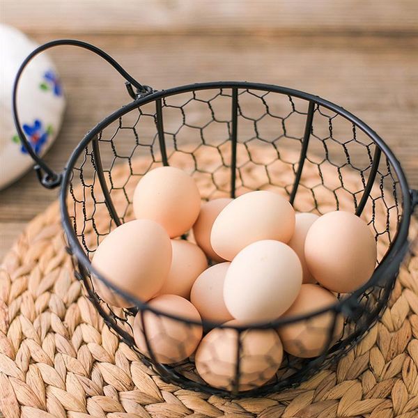 wire egg basket metal egg storage basket with handles chicken eggs holder organizer fruit organizer for kitchen farmhouse
wire egg basket metal egg storage basket with handles chicken eggs holder organizer fruit organizer for kitchen farmhouse