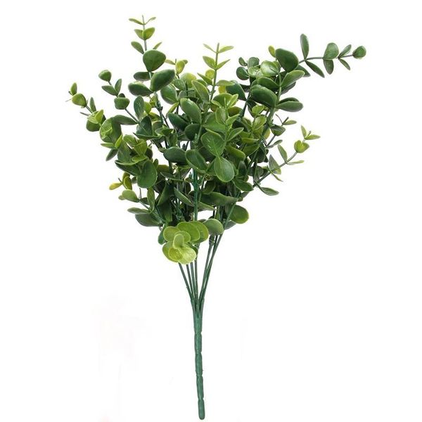 decorative flowers & wreaths 1 x artificial plastic plant eucalyptus grass 7 branches for home wedding decoration green---large leaves
decorative flowers & wreaths 1 x artificial plastic plant eucalyptus grass 7 branches for home wedding decoration green---large leaves