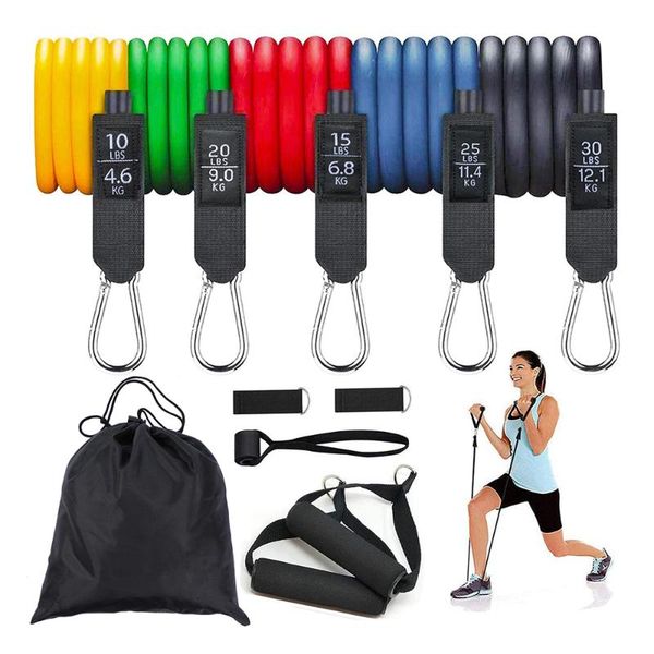 resistance bands set with handles door anchor ankle straps exercise for men women training home gym workouts
resistance bands set with handles door anchor ankle straps exercise for men women training home gym workouts