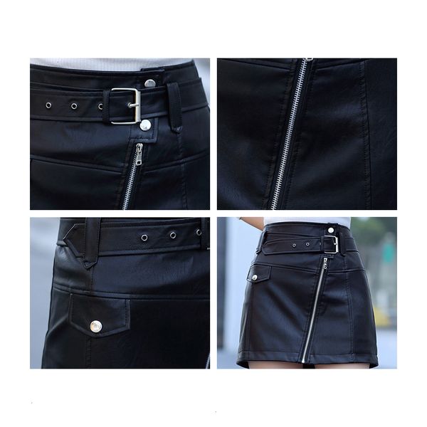 New 2021 Women Fashion High Waist Black Pu Office Lady Slim Skirt Casual Faux Leather Mini A-line Skirts I4H9
New 2021 Women Fashion High Waist Black Pu Office Lady Slim Skirt Casual Faux Leather Mini A-line Skirts I4H9