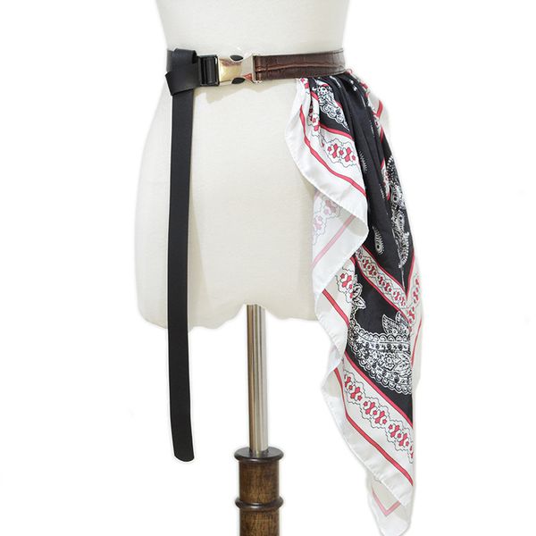 fashion new women's candy color decoration literature and art ancient style women's silk scarf belt clothing accessories waist cov, Black;brown
fashion new women's candy color decoration literature and art ancient style women's silk scarf belt clothing accessories waist cov, Black;brown