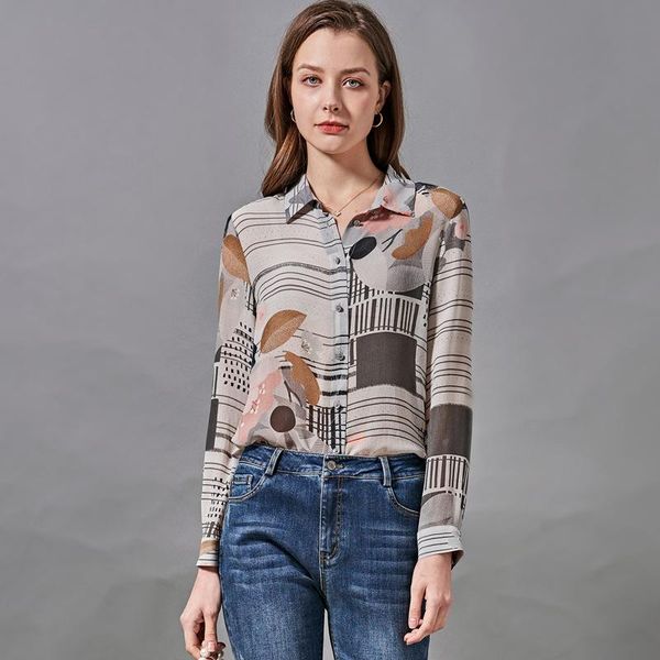 women's blouses & shirts 2021 spring product fashion printing temperament lapel niche all-match silk shirt cardigan female y239, White
women's blouses & shirts 2021 spring product fashion printing temperament lapel niche all-match silk shirt cardigan female y239, White