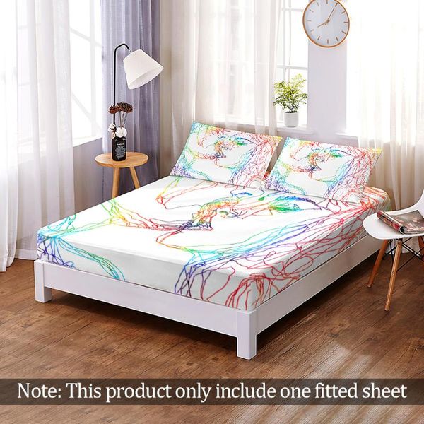 sheets & sets modern elastic band bed sheet 3d print custom fashion line drawing character fitted bedroom flats home decor queen king
sheets & sets modern elastic band bed sheet 3d print custom fashion line drawing character fitted bedroom flats home decor queen king