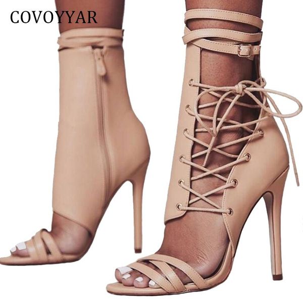 dress shoes covoyyar 2021 gladiator women sandals high heel lady pumps summer fashion cross-tied stilettos whh604, Black
dress shoes covoyyar 2021 gladiator women sandals high heel lady pumps summer fashion cross-tied stilettos whh604, Black