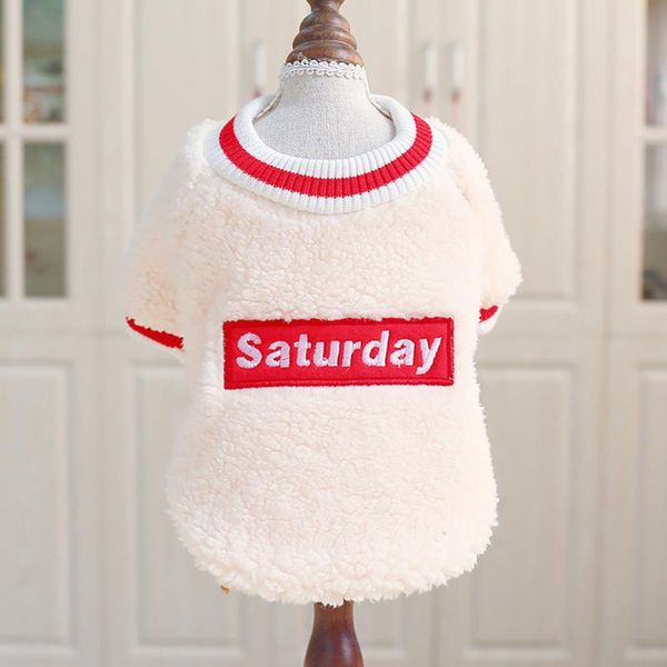dog apparel autumn winter pet round neck jumper outdoor pullover costume casual cats clothes letter print puppy warm fleece
dog apparel autumn winter pet round neck jumper outdoor pullover costume casual cats clothes letter print puppy warm fleece
