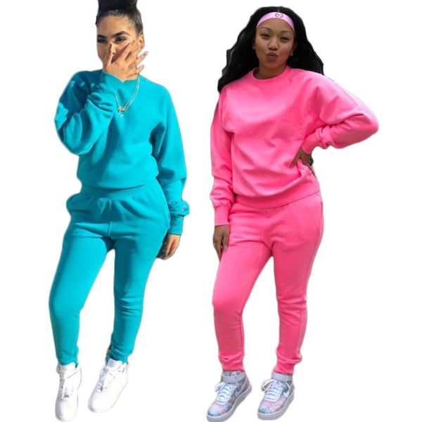 2021 simple solid color round neck long sleeve t-shirt and trousers warms women tracksuits autumn new casual fashion 2 piece set fkyn, Gray
2021 simple solid color round neck long sleeve t-shirt and trousers warms women tracksuits autumn new casual fashion 2 piece set fkyn, Gray