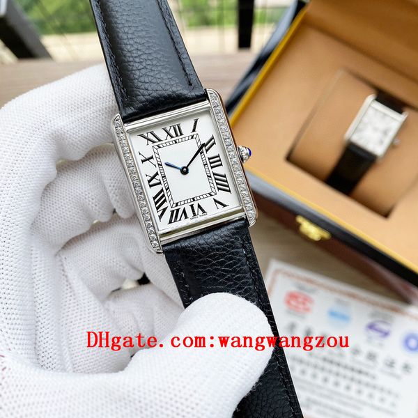 2020 classic tank solo quartz watches joker leather wristwatches square watch 27*34mm tw factory d3120, Silver
2020 classic tank solo quartz watches joker leather wristwatches square watch 27*34mm tw factory d3120, Silver