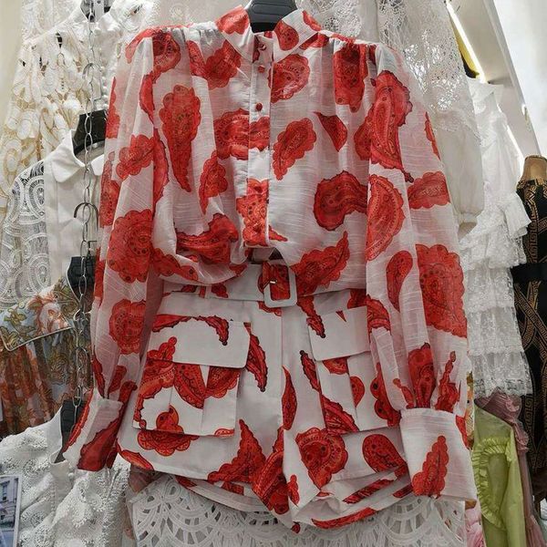 2 sets 2021 womens outfits long sleeve red blouse fashion two piece and shorts flower printe qrvj, Gray
2 sets 2021 womens outfits long sleeve red blouse fashion two piece and shorts flower printe qrvj, Gray