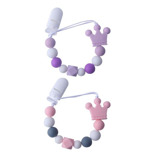 pacifiers# 2pcs infant pacifier silicone chain anti-lost holder baby teething
pacifiers# 2pcs infant pacifier silicone chain anti-lost holder baby teething