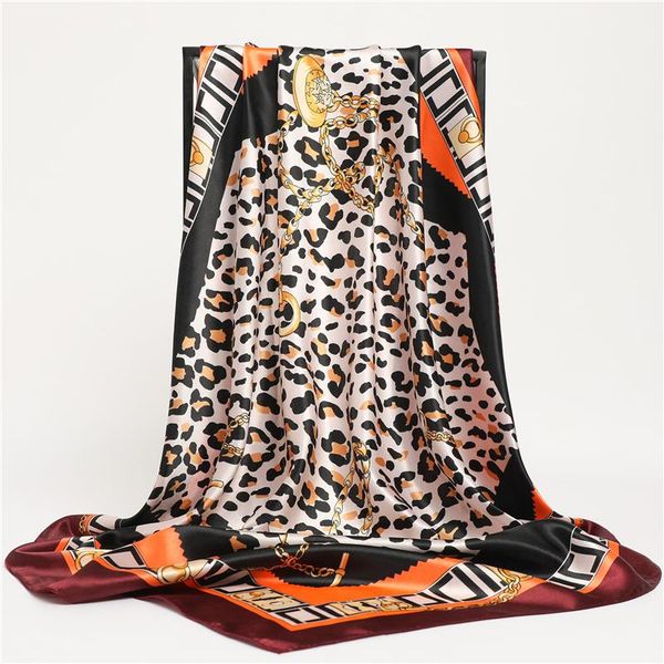 scarves print silk square scarf for women satin leopard 90*90cm neckerchief female hair band bag headscarvef hijab shawl wraps 2021, Blue;gray
scarves print silk square scarf for women satin leopard 90*90cm neckerchief female hair band bag headscarvef hijab shawl wraps 2021, Blue;gray