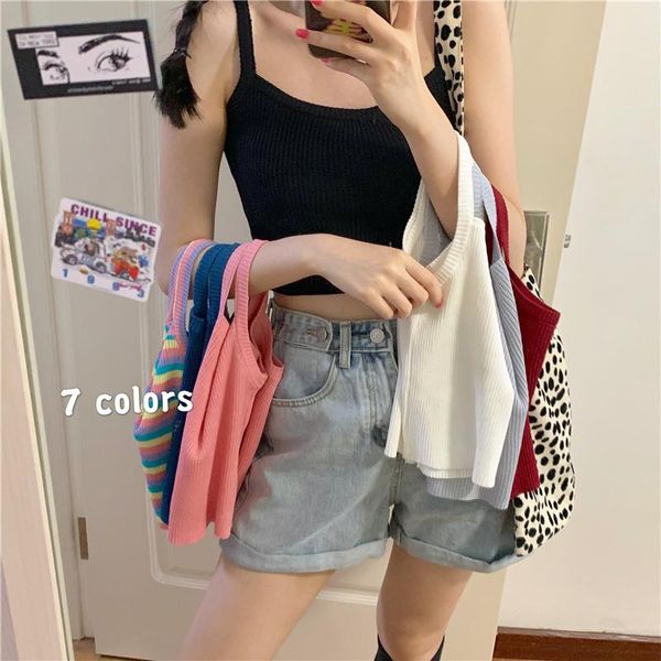 women's tanks & camis herstory knitted cami underwear simple rib spaghetti summer skinny casual strappy sleeveless solid, White
women's tanks & camis herstory knitted cami underwear simple rib spaghetti summer skinny casual strappy sleeveless solid, White