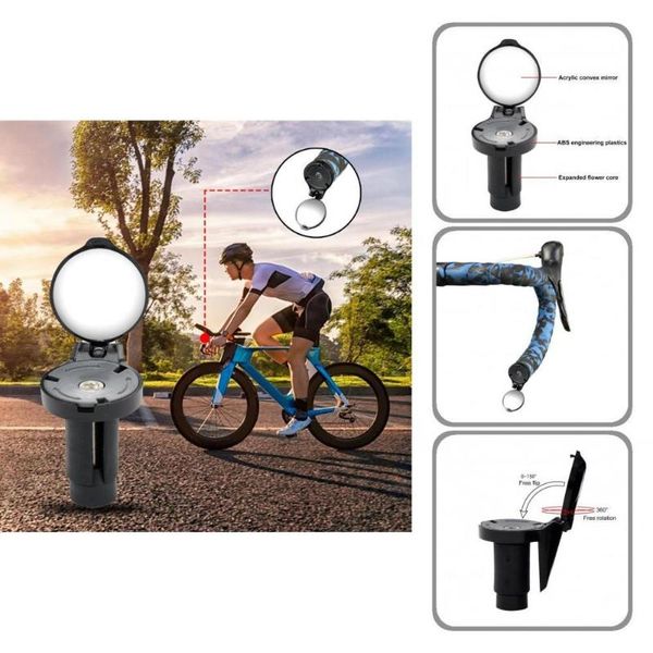 bike groupsets useful black angle adjustable abs high clarity end bar mirror for road rearview
bike groupsets useful black angle adjustable abs high clarity end bar mirror for road rearview