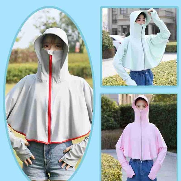 wide brim hats summer anti uv sun protection coat hoodie with removable hat scarf fully cap for cycling hiking fishing driving, Blue;gray
wide brim hats summer anti uv sun protection coat hoodie with removable hat scarf fully cap for cycling hiking fishing driving, Blue;gray