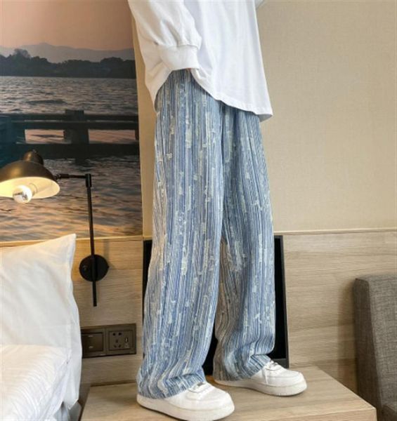 men's pants mens wide leg tie dye hip hop loose casual long trousers streetwear, Black
men's pants mens wide leg tie dye hip hop loose casual long trousers streetwear, Black