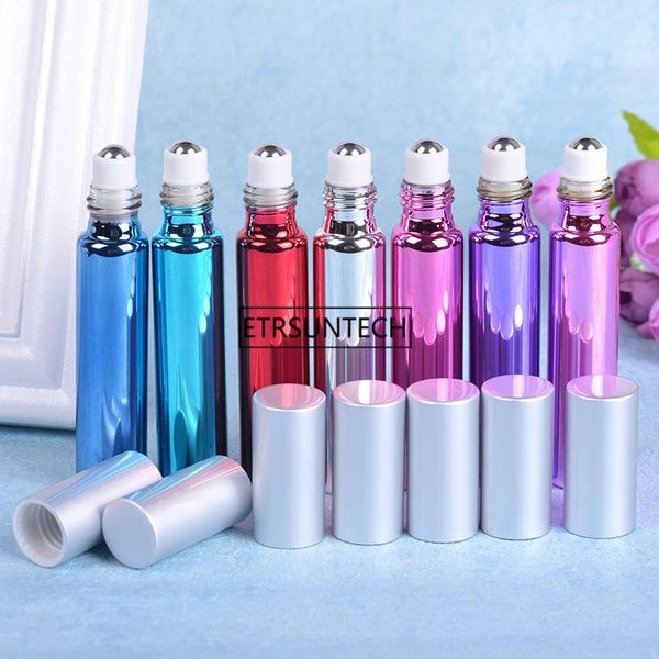 storage bottles & jars 100pcs 10ml uv empty glass refillable perfume bottle with steel ball roll on essential f3047
storage bottles & jars 100pcs 10ml uv empty glass refillable perfume bottle with steel ball roll on essential f3047