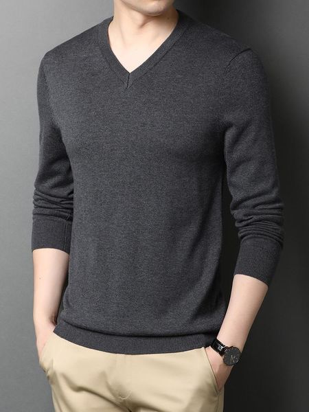 men's sweaters 2021 spring autumn slim knitted sweater men casual pullovers warm solid color v-neck full sleeve knitwear e96, White;black
men's sweaters 2021 spring autumn slim knitted sweater men casual pullovers warm solid color v-neck full sleeve knitwear e96, White;black