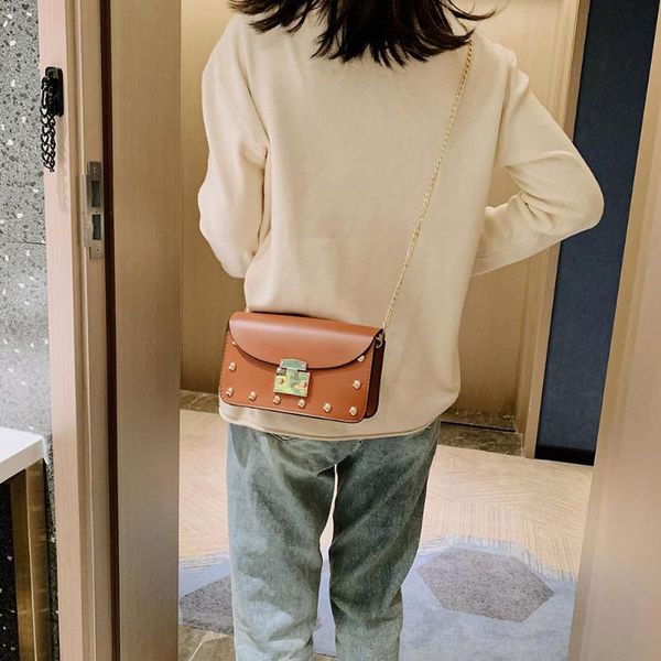 cross body handbags fashion rivet women messenger solid color pu leather chain money purse shoulder handbag daily shopping
cross body handbags fashion rivet women messenger solid color pu leather chain money purse shoulder handbag daily shopping