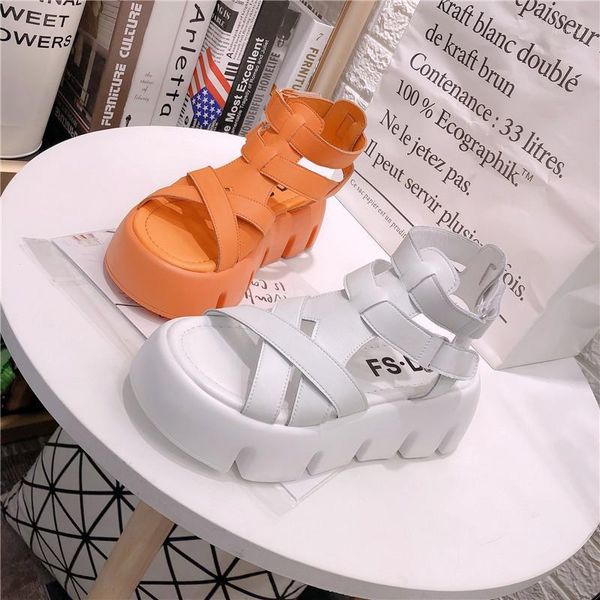 sandals summer leather roman ins fairy style thick-soled platform flat-shaped high-open-toed beach shoes tide1, Black
sandals summer leather roman ins fairy style thick-soled platform flat-shaped high-open-toed beach shoes tide1, Black