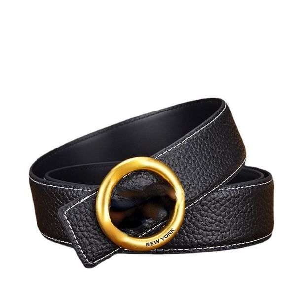 famous brand classic luxury belt men's high-grade litchi pattern carriage round buckle fashion versatile business leisure boy leather b, Black;brown
famous brand classic luxury belt men's high-grade litchi pattern carriage round buckle fashion versatile business leisure boy leather b, Black;brown