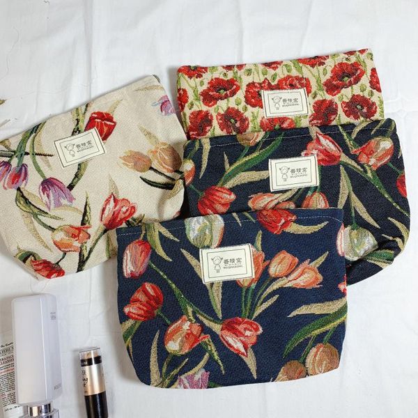 cosmetic bags & cases makeup bag with printingtulip flower pattern cute organizer pouchs for travel pouch women's
cosmetic bags & cases makeup bag with printingtulip flower pattern cute organizer pouchs for travel pouch women's