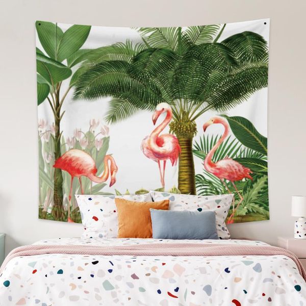 tapestries laeacco fashion tapestry tropical flower plant palm tree flamingo printing wall hangings modern home living room decor polyester
tapestries laeacco fashion tapestry tropical flower plant palm tree flamingo printing wall hangings modern home living room decor polyester