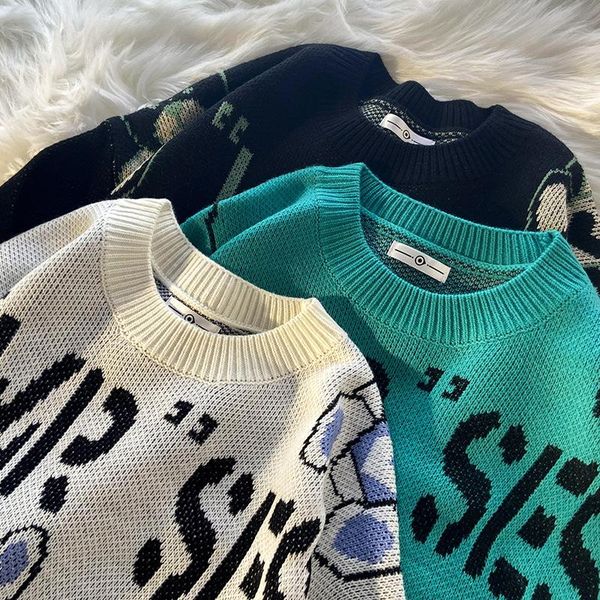 men's sweaters fashion trend loose wild sweater 2021 autumn and winter korean version of the bear print, White;black
men's sweaters fashion trend loose wild sweater 2021 autumn and winter korean version of the bear print, White;black