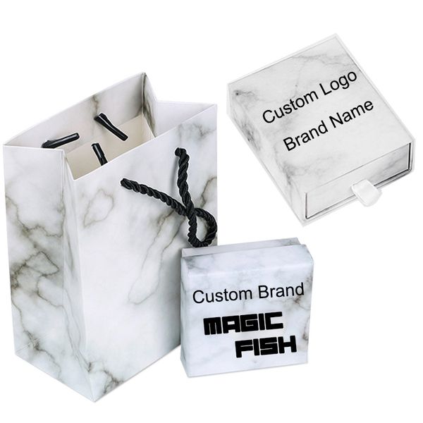 jewelry boxes bag packaging customized logo brand bag necklace earring bracelet box marbling kraft paper gift box wholesale, Bronze;silver
jewelry boxes bag packaging customized logo brand bag necklace earring bracelet box marbling kraft paper gift box wholesale, Bronze;silver