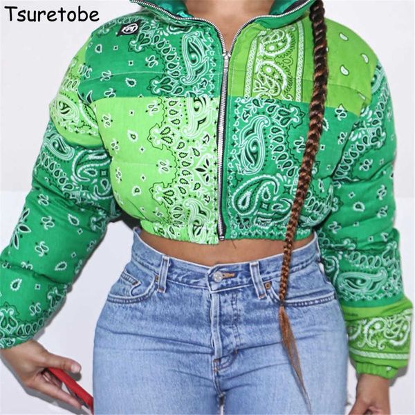 tsuretobe vintage puffer jacket women print bubble coat women fashion woman parkas winter clothes women 2021 cropped outweart201030, Black
tsuretobe vintage puffer jacket women print bubble coat women fashion woman parkas winter clothes women 2021 cropped outweart201030, Black