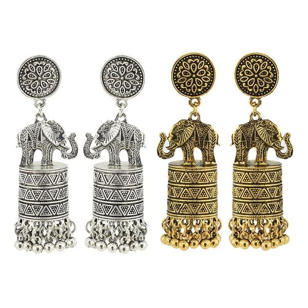 dangle & chandelier 1 pair retro ethnic elephant tassel dangler earrings vintage jewelry gift, Silver
dangle & chandelier 1 pair retro ethnic elephant tassel dangler earrings vintage jewelry gift, Silver