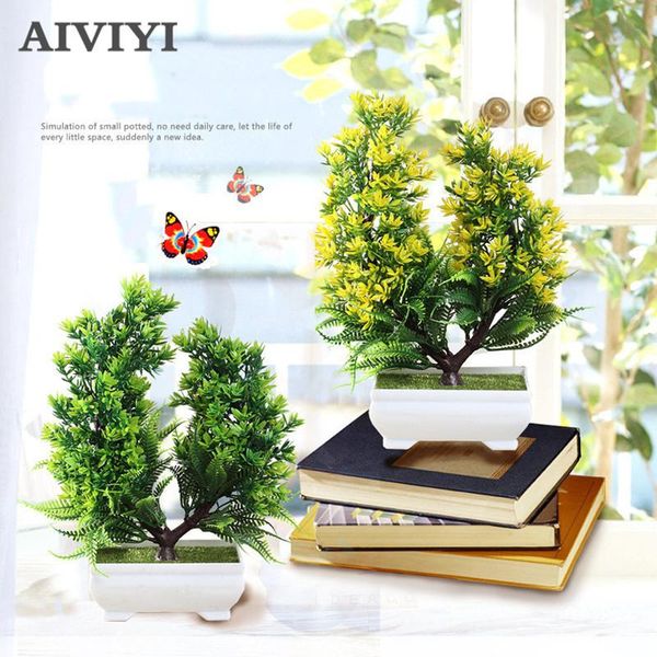 double feet pine simulation pine bonsai green artificial tree creative garden home decor deskbalcony plantas decoracion
double feet pine simulation pine bonsai green artificial tree creative garden home decor deskbalcony plantas decoracion
