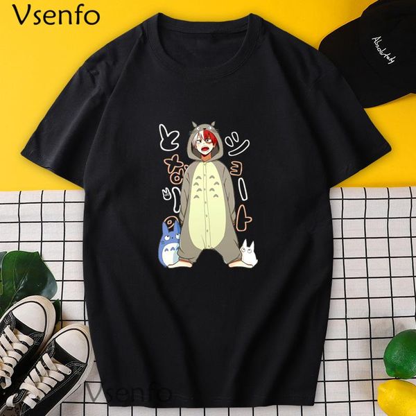 men's t-shirts so todoroki cute anime t-shirt men women cartoon totoro chibi cotton short sleeve streetwear funny graphic tees, White;black
men's t-shirts so todoroki cute anime t-shirt men women cartoon totoro chibi cotton short sleeve streetwear funny graphic tees, White;black