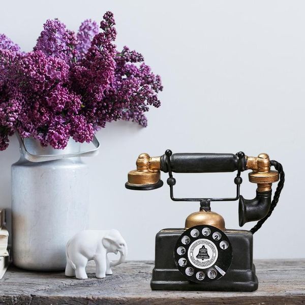new creative promotional gift retro telephone model antique deskornament craft home decoration figurines specific gift c0220
new creative promotional gift retro telephone model antique deskornament craft home decoration figurines specific gift c0220
