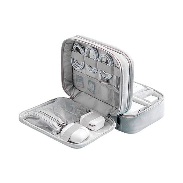 women's large cosmetic portable digital s organizer usb gadgets cables wires charger power bank makeup storage bag 210226
women's large cosmetic portable digital s organizer usb gadgets cables wires charger power bank makeup storage bag 210226