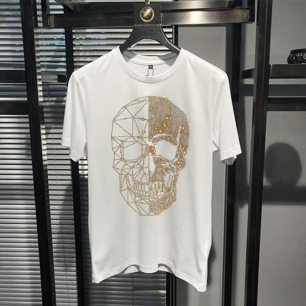 men's t-shirts 2021tshirts men t shirt summer short-sleeved skull fashion casual round neck cotton drill breathable street hip-, White;black
men's t-shirts 2021tshirts men t shirt summer short-sleeved skull fashion casual round neck cotton drill breathable street hip-, White;black