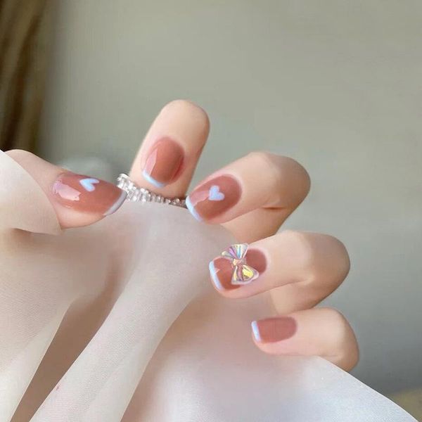 false nails 24pcs bow heart shape wear long paragraph fashion manicure patch save time wearable nail thrk889, Red;gold
false nails 24pcs bow heart shape wear long paragraph fashion manicure patch save time wearable nail thrk889, Red;gold