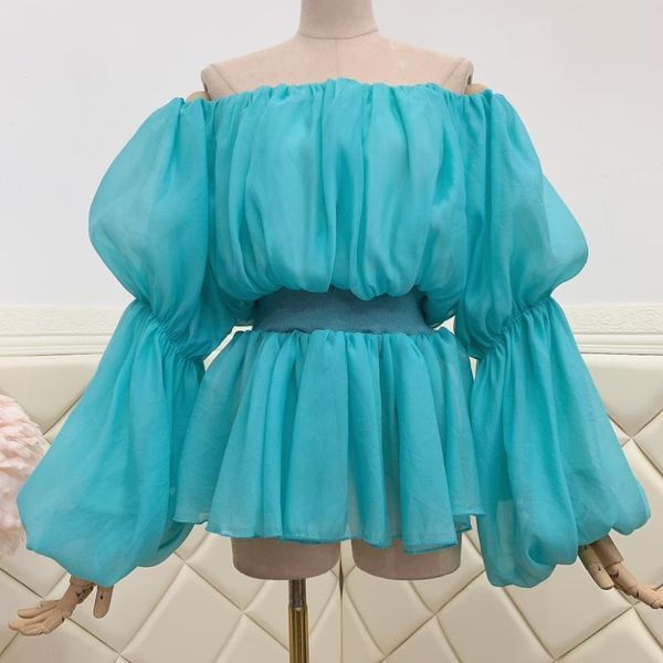 women's blouses & shirts summer off shoulder chiffon white blouse for women slash neck lantern sleeve elegant ladies fashion top
women's blouses & shirts summer off shoulder chiffon white blouse for women slash neck lantern sleeve elegant ladies fashion top