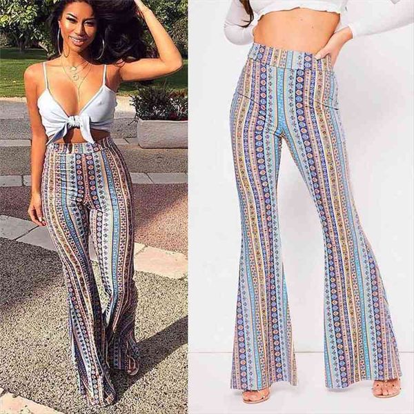 women striped printed boho flare pants high elastic waist vintage soft stretch ethnic style bell bottom hippie pants, Black;white
women striped printed boho flare pants high elastic waist vintage soft stretch ethnic style bell bottom hippie pants, Black;white
