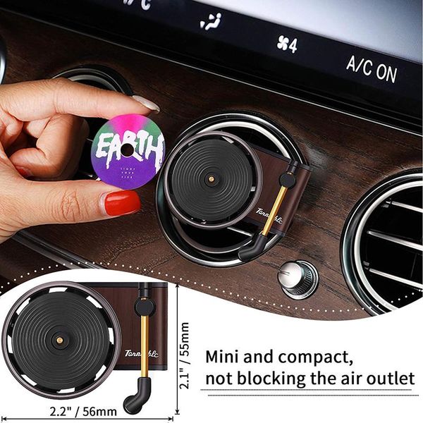 car air freshener record player clip vinyl spin phonograph vent outlet smell diffuser interior acc
car air freshener record player clip vinyl spin phonograph vent outlet smell diffuser interior acc